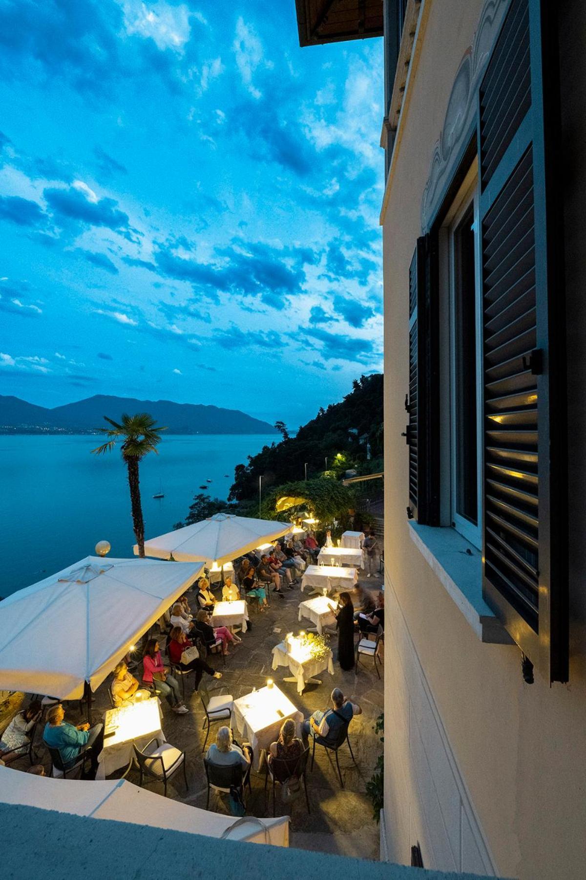 Hotel La Rondinella Cannero Riviera Exteriör bild