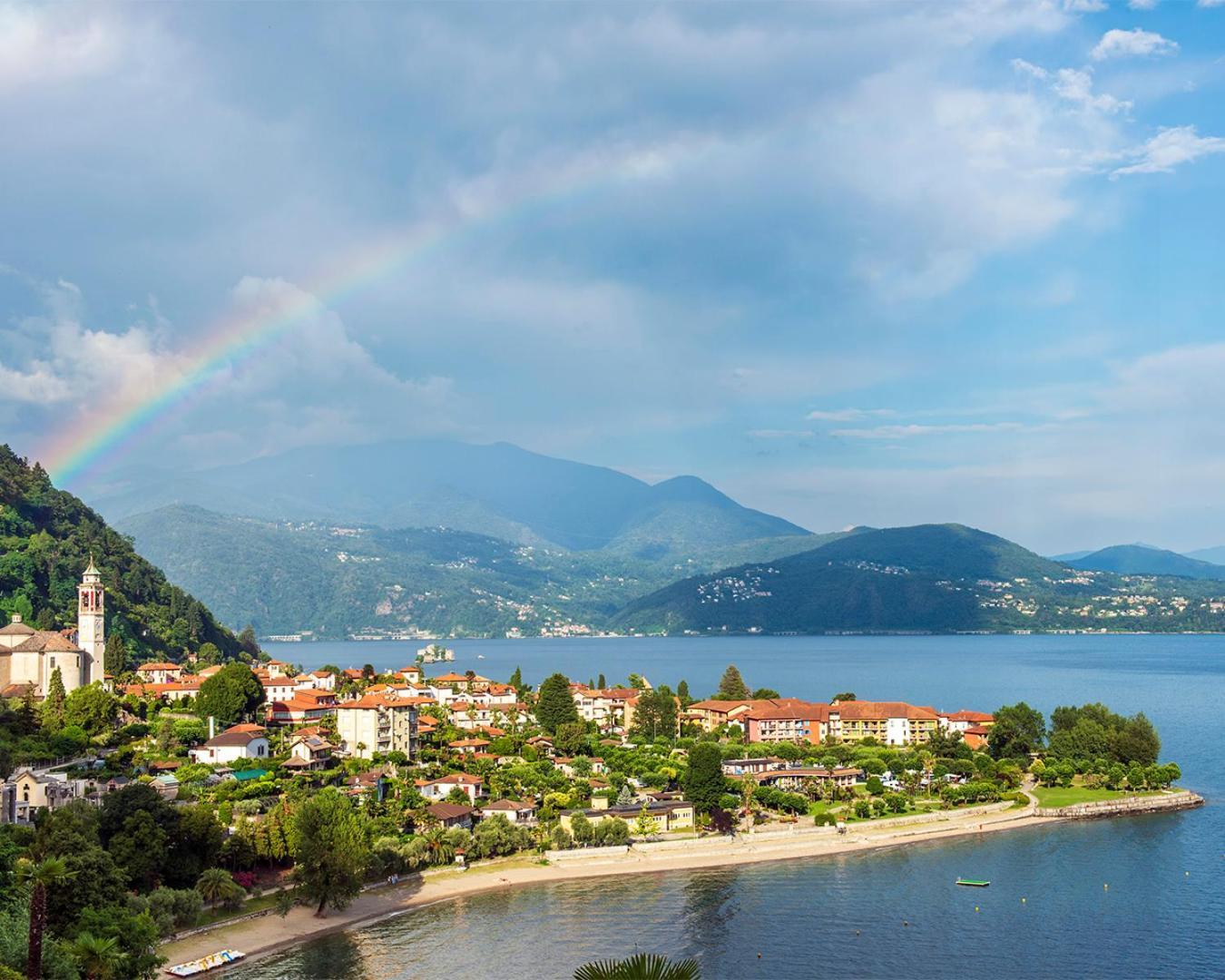 Hotel La Rondinella Cannero Riviera Exteriör bild
