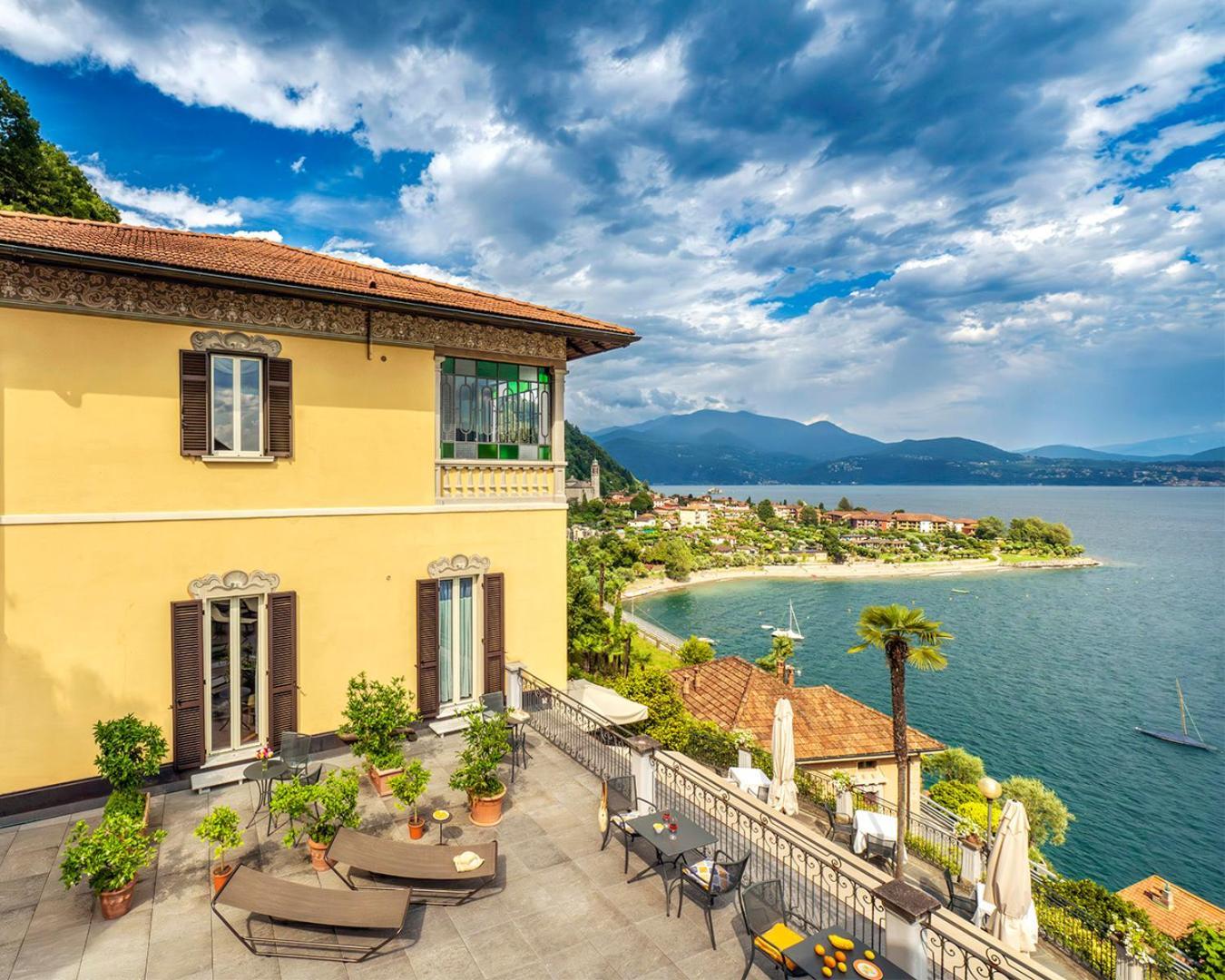 Hotel La Rondinella Cannero Riviera Exteriör bild