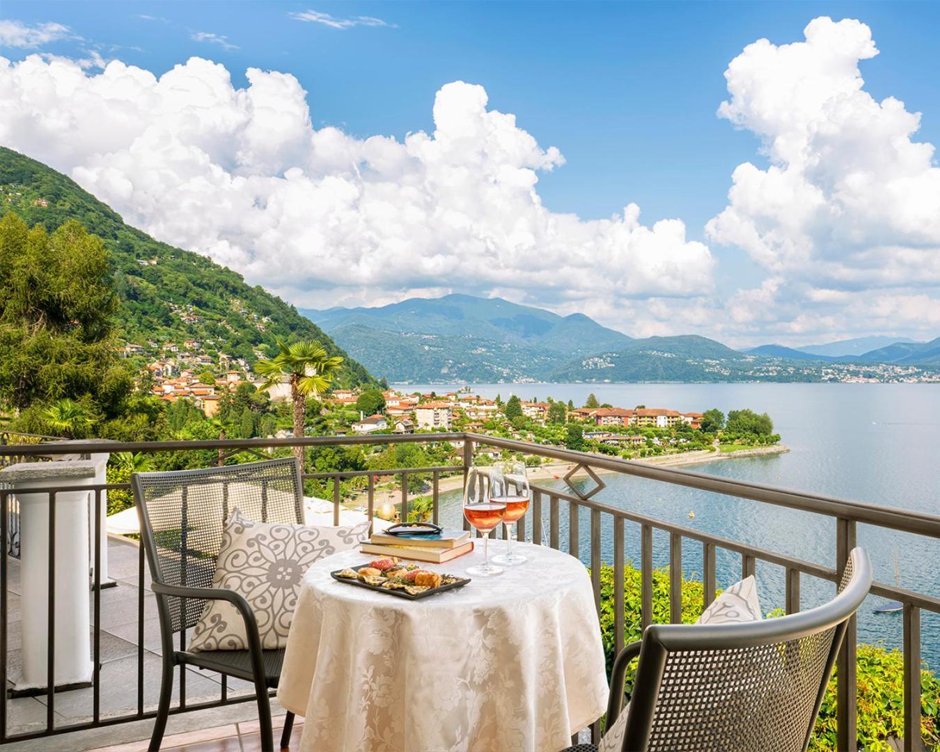 Hotel La Rondinella Cannero Riviera Exteriör bild